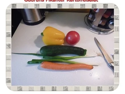 Rezept: Salat: Pikanter Kartoffelsalat Bild Nr. 5 Salat: Pikanter Kartoffelsalat - Rezept - Bild Nr. 5