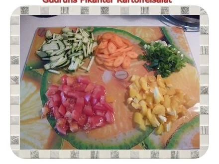 Rezept: Salat: Pikanter Kartoffelsalat Bild Nr. 6 Salat: Pikanter Kartoffelsalat - Rezept - Bild Nr. 6