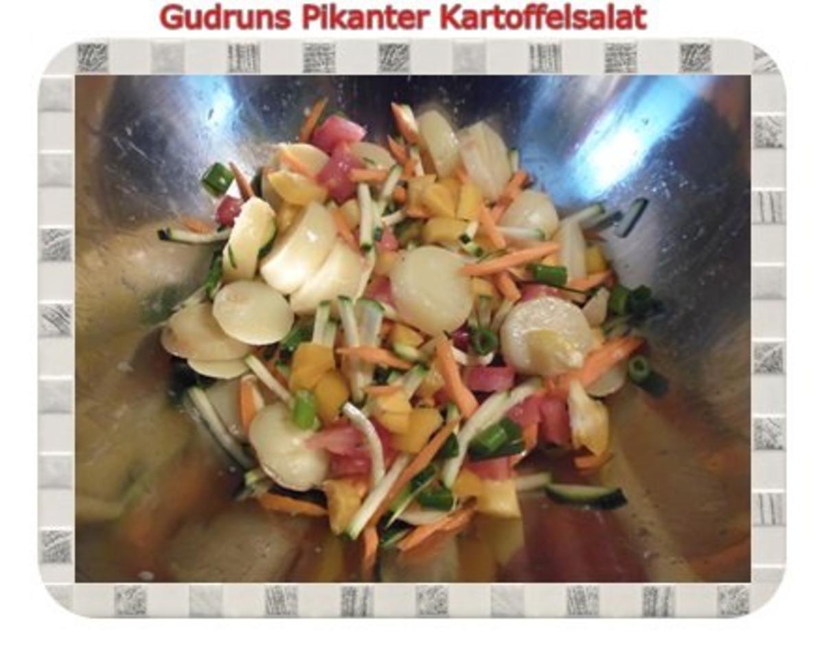 Salat: Pikanter Kartoffelsalat - Rezept - Bild Nr. 7