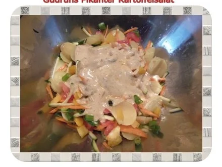 Rezept: Salat: Pikanter Kartoffelsalat Bild Nr. 10 Salat: Pikanter Kartoffelsalat - Rezept - Bild Nr. 10