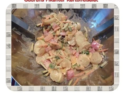 Rezept: Salat: Pikanter Kartoffelsalat Bild Nr. 11 Salat: Pikanter Kartoffelsalat - Rezept - Bild Nr. 11