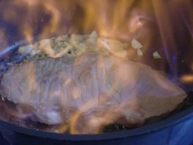 Roastbeef flambiert - Rezept - Bild Nr. 3