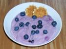 Blaubeer - Quarkspeise - Rezept