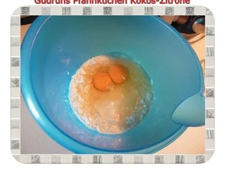Kuchen: Pfannkuchen Kokos-Zitrone - Rezept - Bild Nr. 6