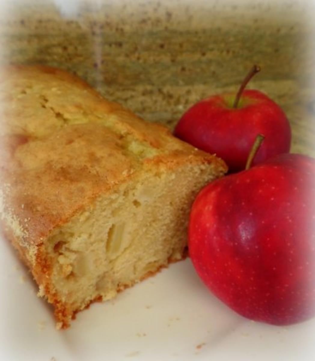 Apfel-Marzipan-Kuchen - Rezept