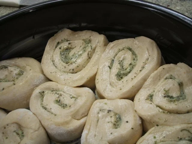 Brot/Brötchen:  Knoblauchrosen zum Lammtopf von "diekarin" - Rezept - Bild Nr. 10