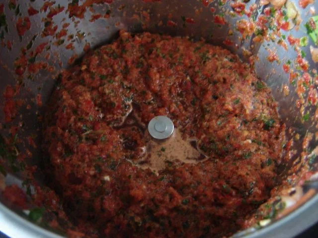 Rezept: Scharfe Paprika Sosse / Dip Bild Nr. 4 Scharfe Paprika Sosse / Dip - Rezept - Bild Nr. 4