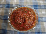 Rezept: Scharfe Paprika Sosse / Dip Scharfe Paprika Sosse / Dip - Rezept