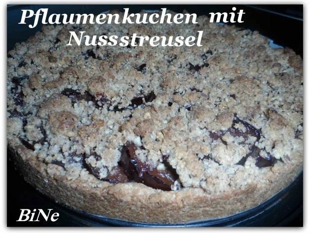 BiNe` S PFLAUMENKUCHEN MIT NUSSSTREUSEL - Rezept - Bild Nr. 2