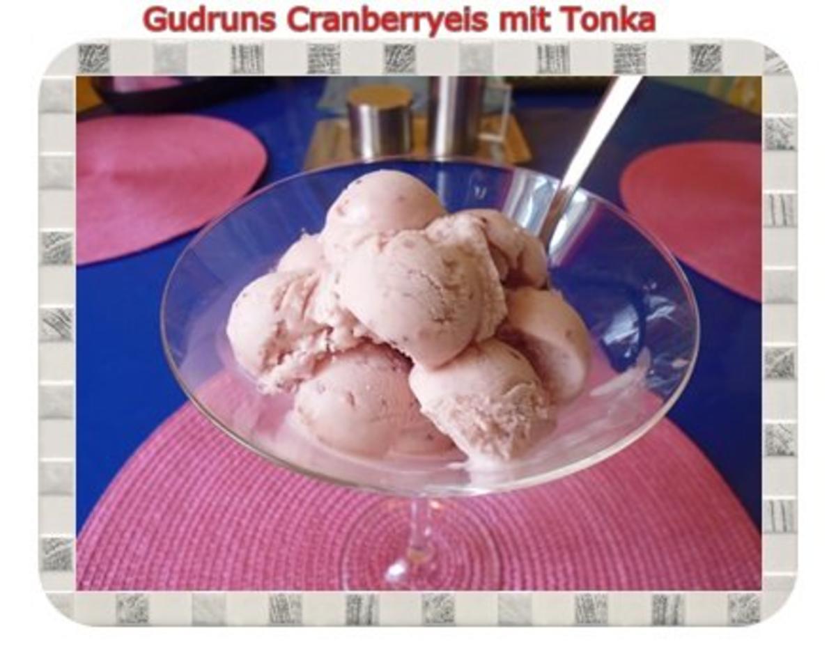 Eis: Cranberryeis mit Tonka - Rezept