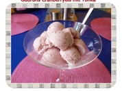 Eis: Cranberryeis mit Tonka - Rezept