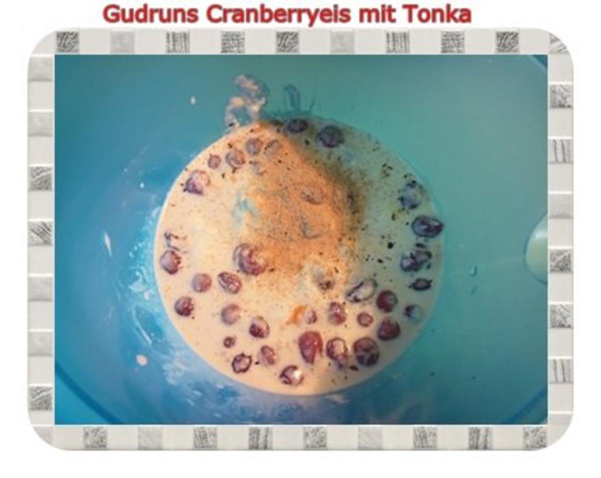 Eis: Cranberryeis mit Tonka - Rezept - Bild Nr. 3