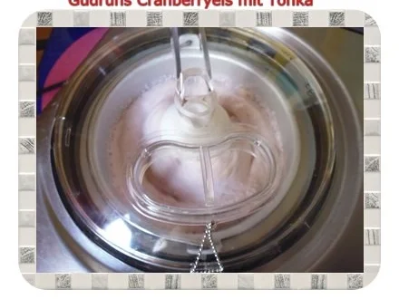Eis: Cranberryeis mit Tonka - Rezept - Bild Nr. 6