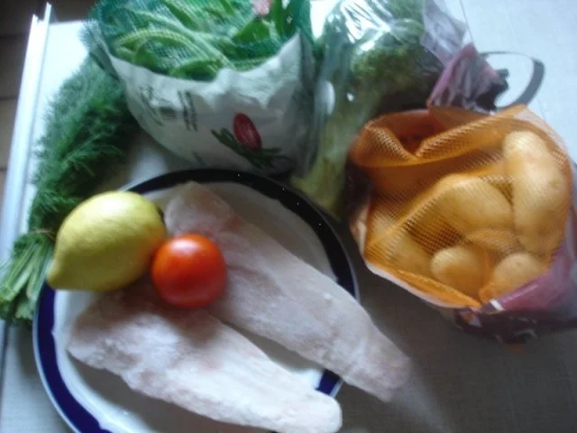 Rezept: Alaska Seelachsfilet mit Brokkoli, grünen Bohnen und Drillingen Bild Nr. 2 Alaska Seelachsfilet mit Brokkoli, grünen Bohnen und Drillingen - Rezept - Bild Nr. 2