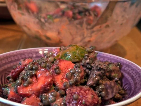 Sommerlich-fruchtiger Puy-Linsen-Salat - Rezept - Bild Nr. 14