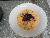 Rezept: Zitronenrisotto mit Entrecôte und Rote Bete Zitronenrisotto mit Entrecôte und Rote Bete - Rezept