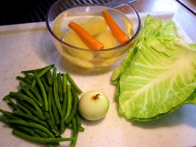 Rezept: Grüne Bohnensuppe mit Ochsenschwanz ... Bild Nr. 2 Grüne Bohnensuppe mit Ochsenschwanz ... - Rezept - Bild Nr. 2