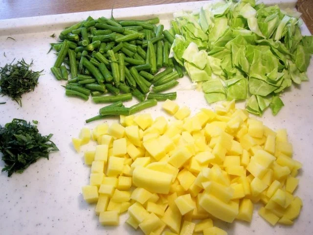 Rezept: Grüne Bohnensuppe mit Ochsenschwanz ... Bild Nr. 4 Grüne Bohnensuppe mit Ochsenschwanz ... - Rezept - Bild Nr. 4