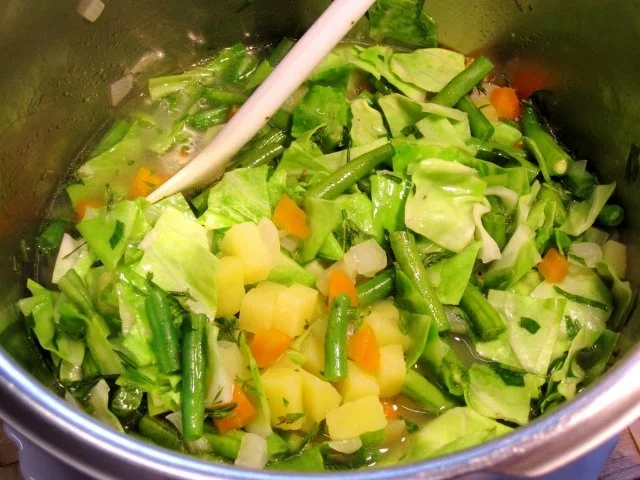 Rezept: Grüne Bohnensuppe mit Ochsenschwanz ... Bild Nr. 5 Grüne Bohnensuppe mit Ochsenschwanz ... - Rezept - Bild Nr. 5