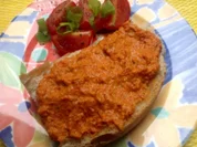 Paprika-Mais-Dip mit Macadamia - Rezept