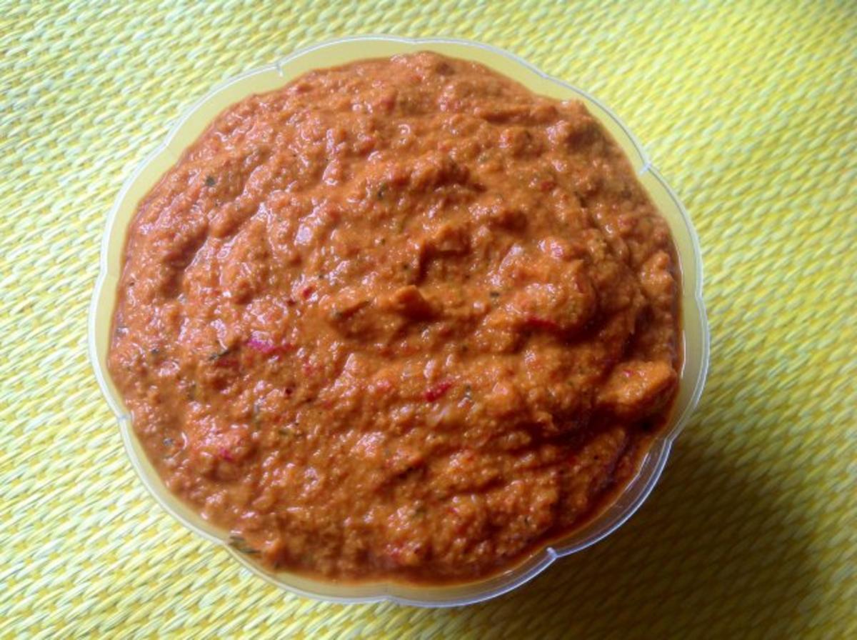 Paprika-Mais-Dip mit Macadamia - Rezept - Bild Nr. 3