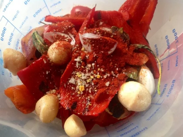 Paprika-Mais-Dip mit Macadamia - Rezept - Bild Nr. 7