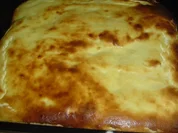 Grießpuddingkuchen mit Schmand - Rezept