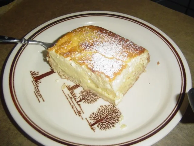 Rezept: Grießpuddingkuchen mit Schmand Bild Nr. 3 Grießpuddingkuchen mit Schmand - Rezept - Bild Nr. 3