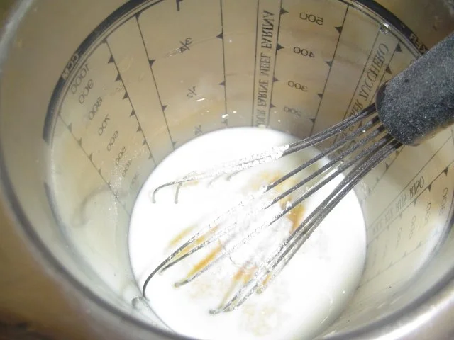 Rezept: Grießpuddingkuchen mit Schmand Bild Nr. 9 Grießpuddingkuchen mit Schmand - Rezept - Bild Nr. 9