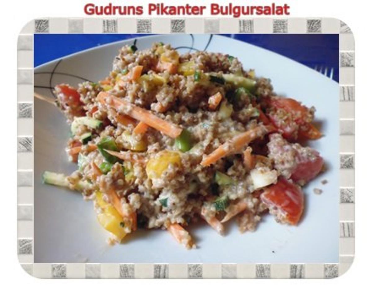 Salat: Pikanter Bulgursalat - Rezept