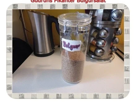 Salat: Pikanter Bulgursalat - Rezept - Bild Nr. 2