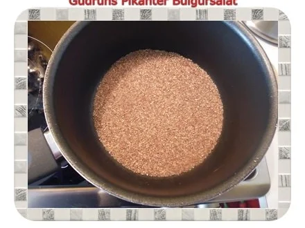 Salat: Pikanter Bulgursalat - Rezept - Bild Nr. 4