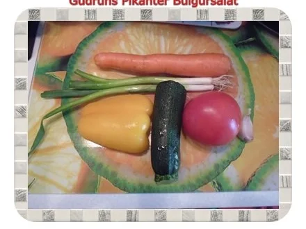 Salat: Pikanter Bulgursalat - Rezept - Bild Nr. 9