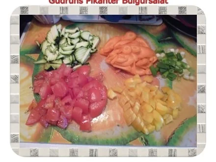 Salat: Pikanter Bulgursalat - Rezept - Bild Nr. 13
