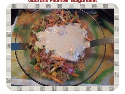 Salat: Pikanter Bulgursalat - Rezept - Bild Nr. 15