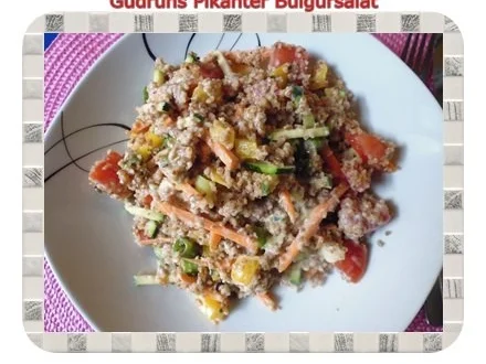 Salat: Pikanter Bulgursalat - Rezept - Bild Nr. 18