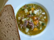 Würzige Gemüse/Rindfleischsuppe - Rezept
