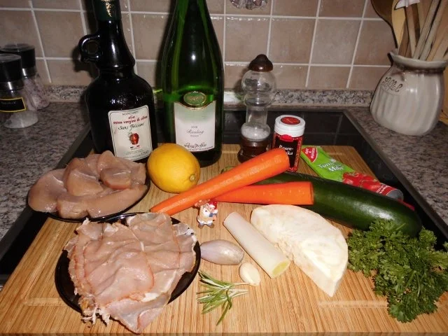 Rezept: Putenfilet im Schinkenmantel>> Bild Nr. 2 Putenfilet im Schinkenmantel>> - Rezept - Bild Nr. 2