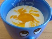 Topfenrahmsüppchen mit Mangospiegel - Rezept