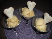 Aprikosen-Lavendel-Eis - Rezept