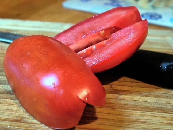 Mit Ziegenkäse gratinierte Aprikosen und Bruschetta - Rezept - Bild Nr. 5