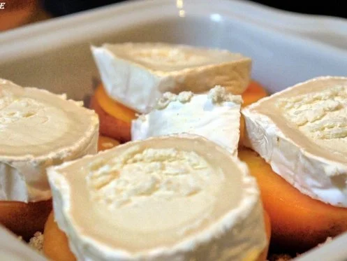 Mit Ziegenkäse gratinierte Aprikosen und Bruschetta - Rezept - Bild Nr. 11