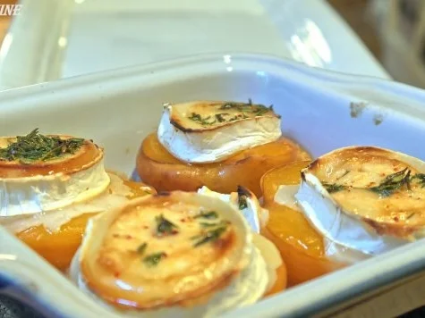 Mit Ziegenkäse gratinierte Aprikosen und Bruschetta - Rezept - Bild Nr. 15