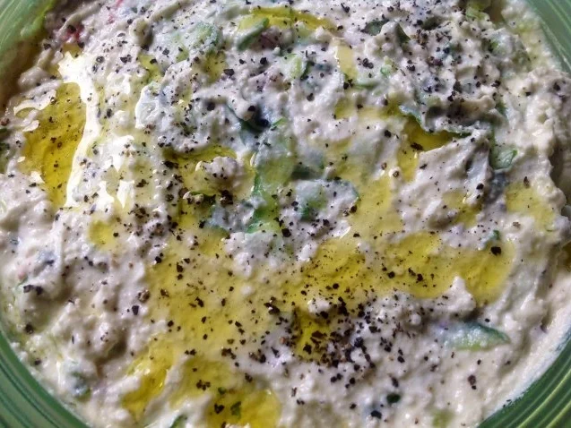 Rezept: Tzaziki-Schafskäse-Dip Bild Nr. 2 Tzaziki-Schafskäse-Dip - Rezept - Bild Nr. 2