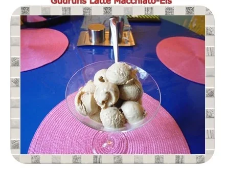 Eis: Latte Macchiato-Eis - Rezept