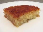 Backen: Kokos-Mandel-Grieß-Kuchen - Rezept