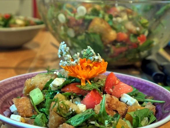 Rezept: Wilde Thymian-Panzanella Bild Nr. 17 Wilde Thymian-Panzanella - Rezept - Bild Nr. 17