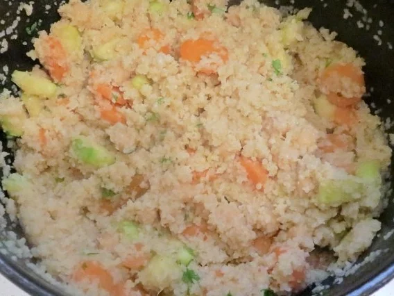 Kochen: Bulgur mit gedünstetem Gemüse - Rezept - Bild Nr. 4