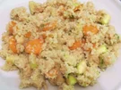 Rezept: Kochen: Bulgur mit gedünstetem Gemüse Kochen: Bulgur mit gedünstetem Gemüse - Rezept