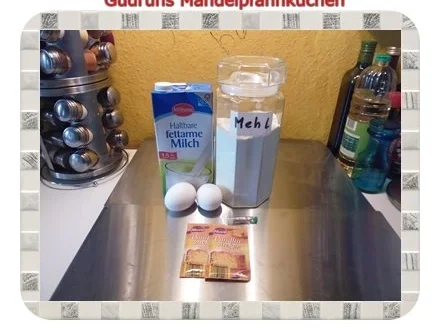 Rezept: Kuchen: Mandelpfannkuchen Bild Nr. 2 Kuchen: Mandelpfannkuchen - Rezept - Bild Nr. 2